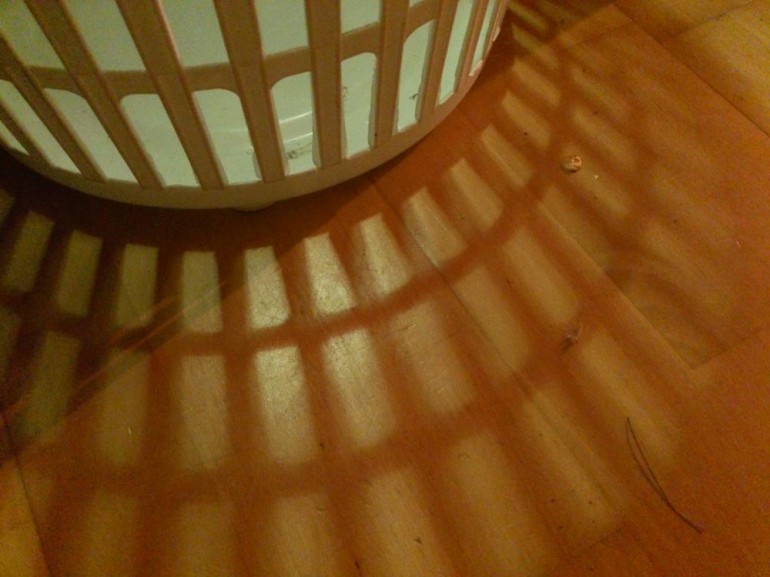 Light and the laundry basket, October 2013, Helen Sargeant ©