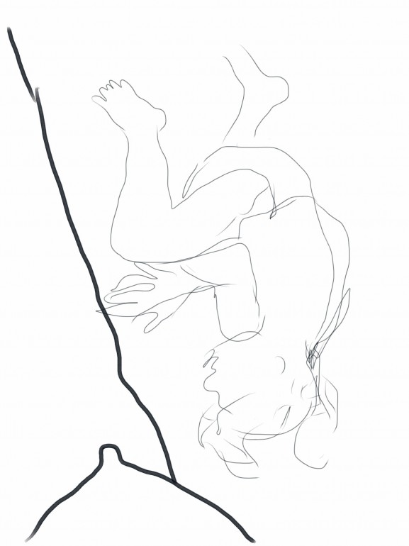4/10, ipad drawing, 30th August 2013, Helen Sargeant