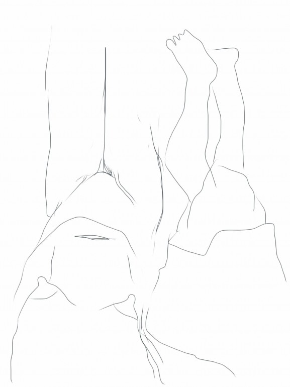 1/10, ipad drawing, 30th August 2013, Helen Sargeant