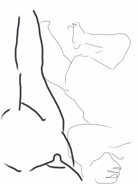 7/10, ipad drawing, 30th August 2013, Helen Sargeant