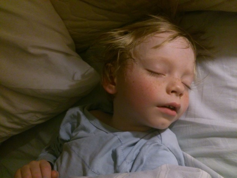 Sleeping Naoise, 15/10/13